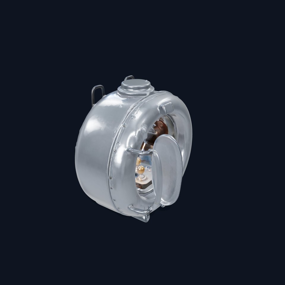 Industrial Vacuum Chamber Lights Model Pack