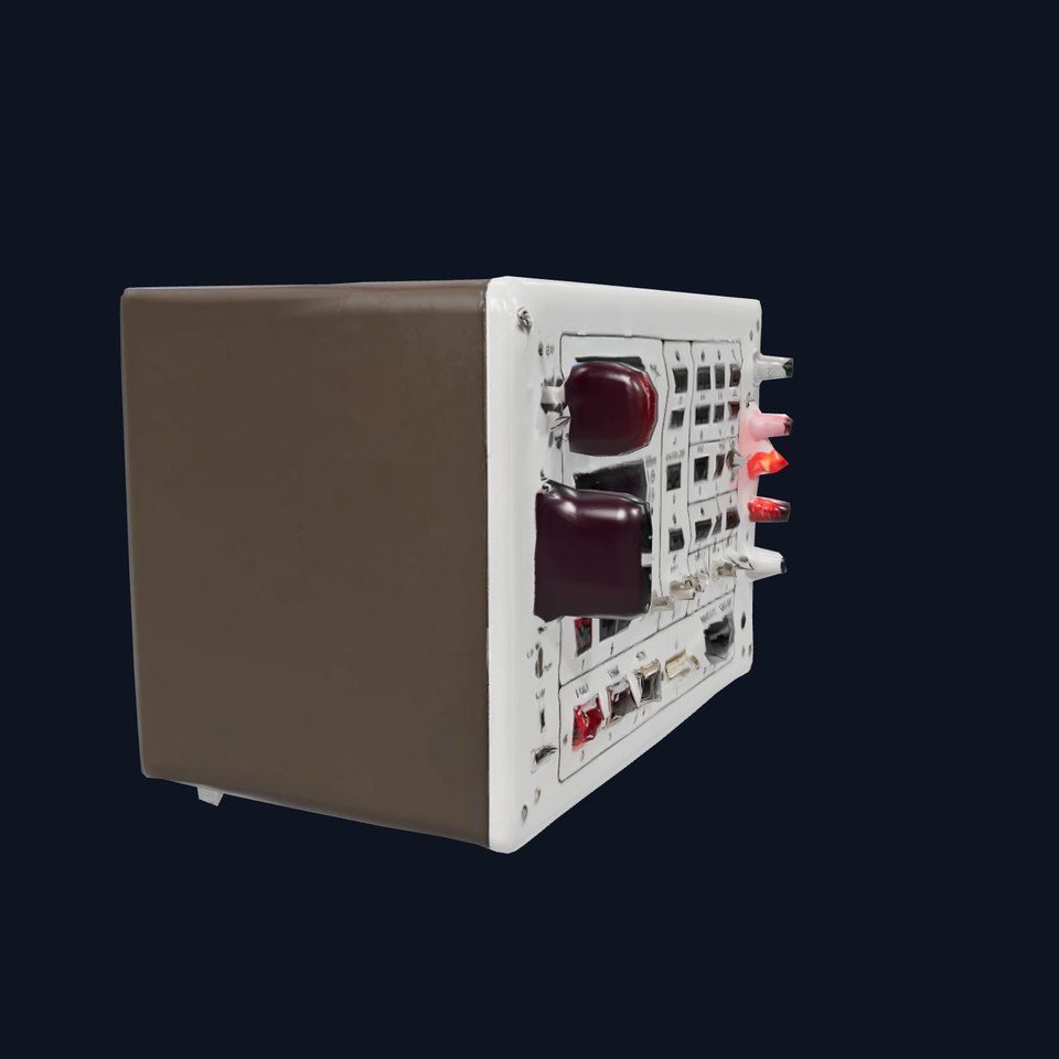 Control Panel with LED Display model pack