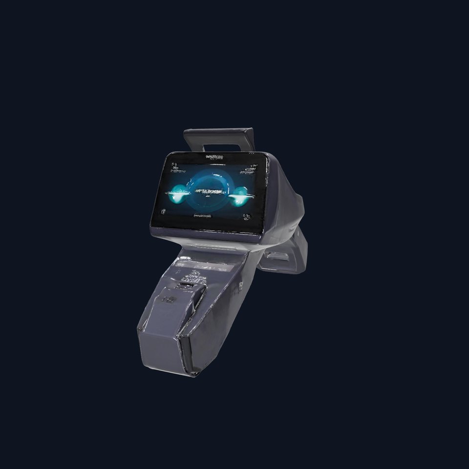 Futuristic Handheld Device Model Pack