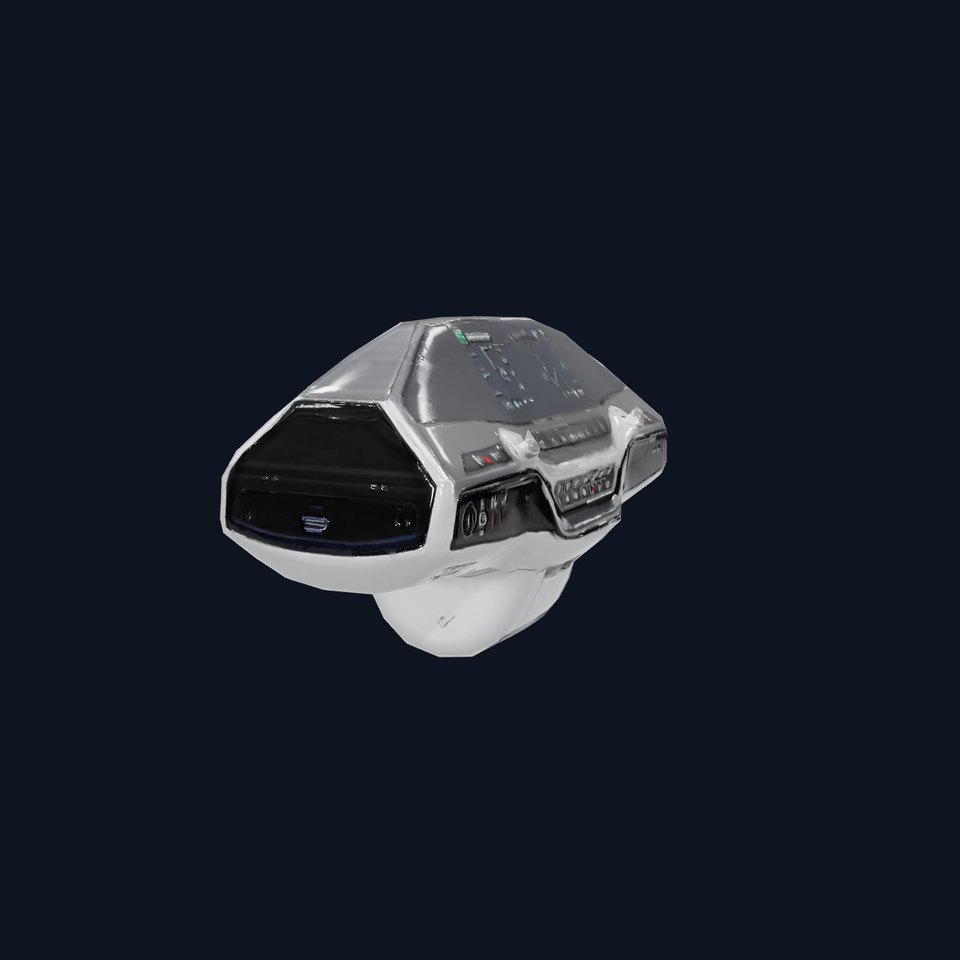 Futuristic Vehicle Dashboard model pack with Interactive Display