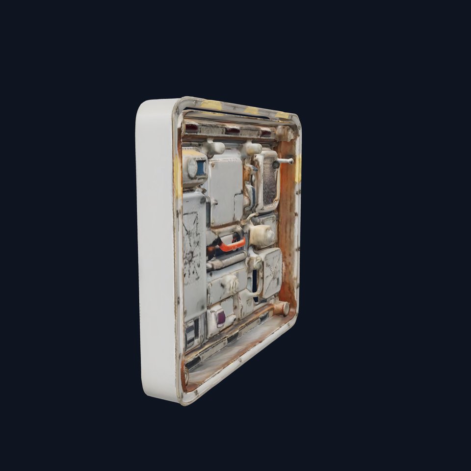 Futuristic Control Panel model pack