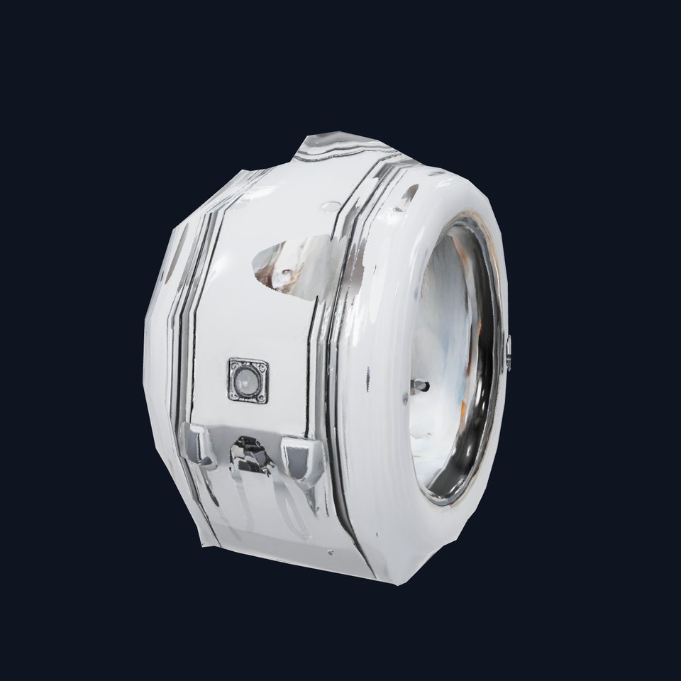 Futuristic Capsule Interior Model Pack