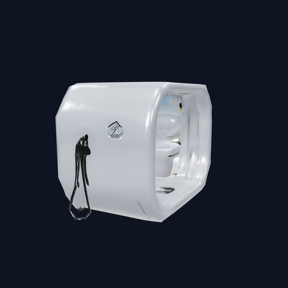 Futuristic Medical Pod model pack