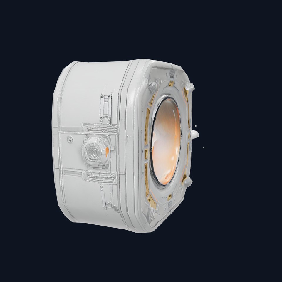 Futuristic Industrial Hatch model pack with detailed design