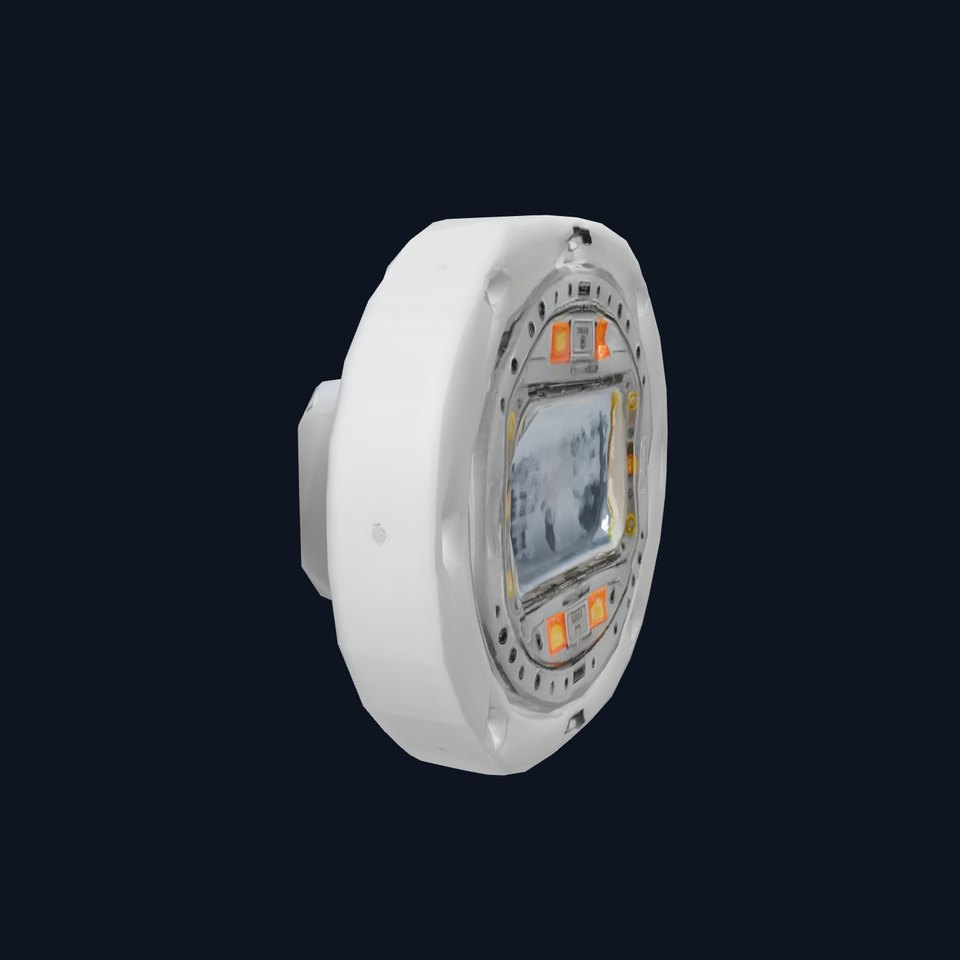 Industrial LED Light Model Pack with Detailed Design