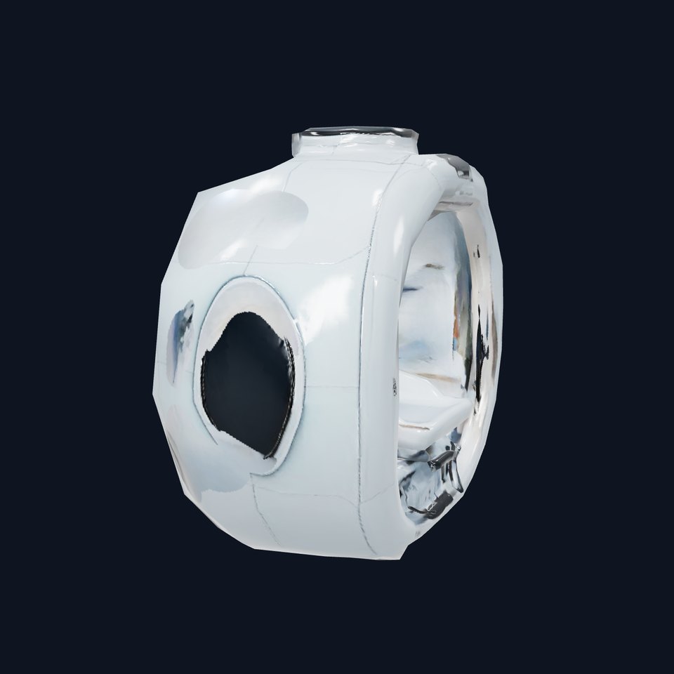 Futuristic Medical Pod Model Pack