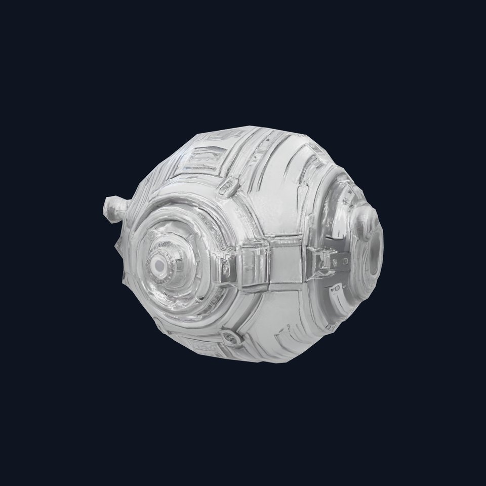 Futuristic Orb Model Pack with Detailed Textures