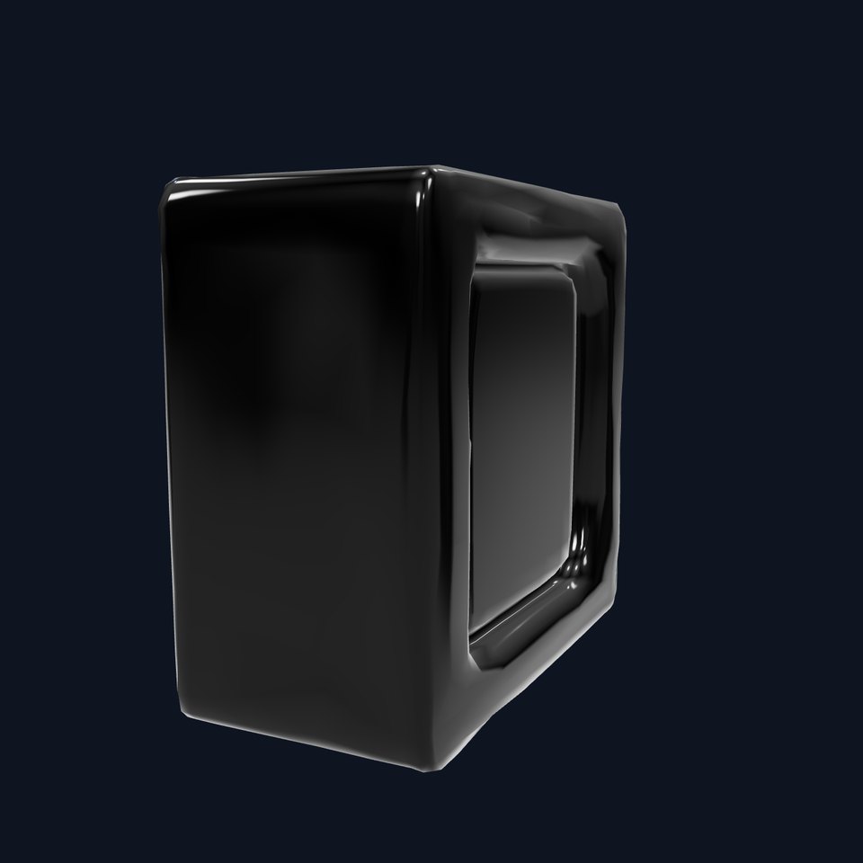 Futuristic SciFi Door Frame model pack