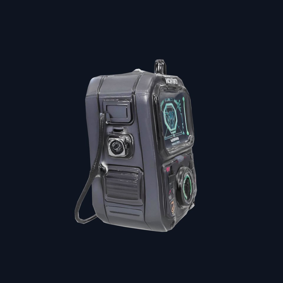 Futuristic Control Device Model Pack