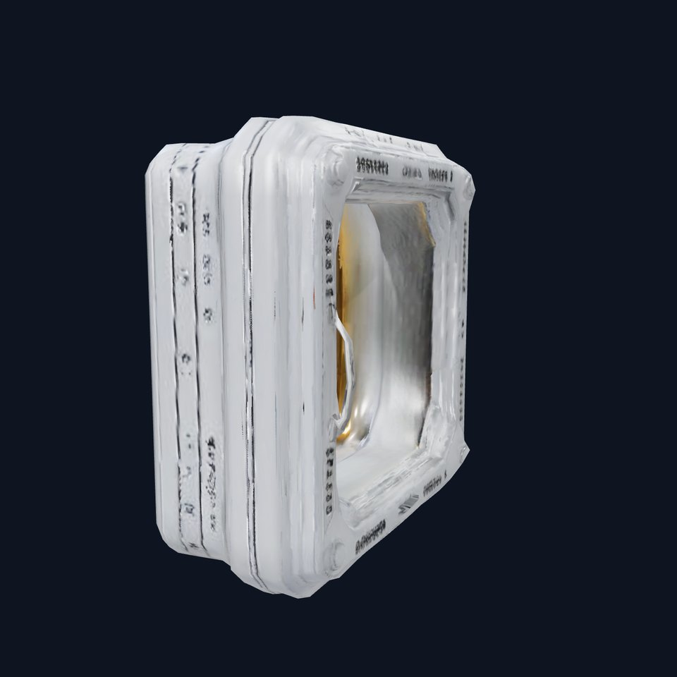 Futuristic SciFi Doorframe model pack