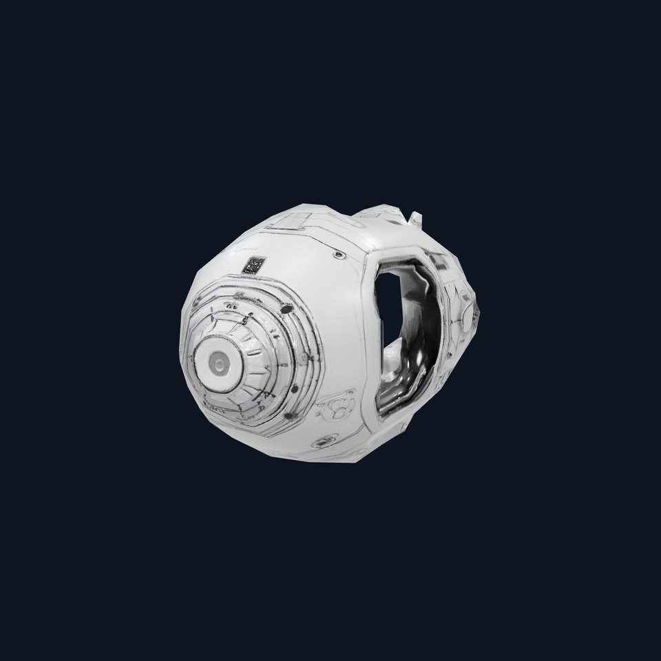 SciFi Pod Model Pack