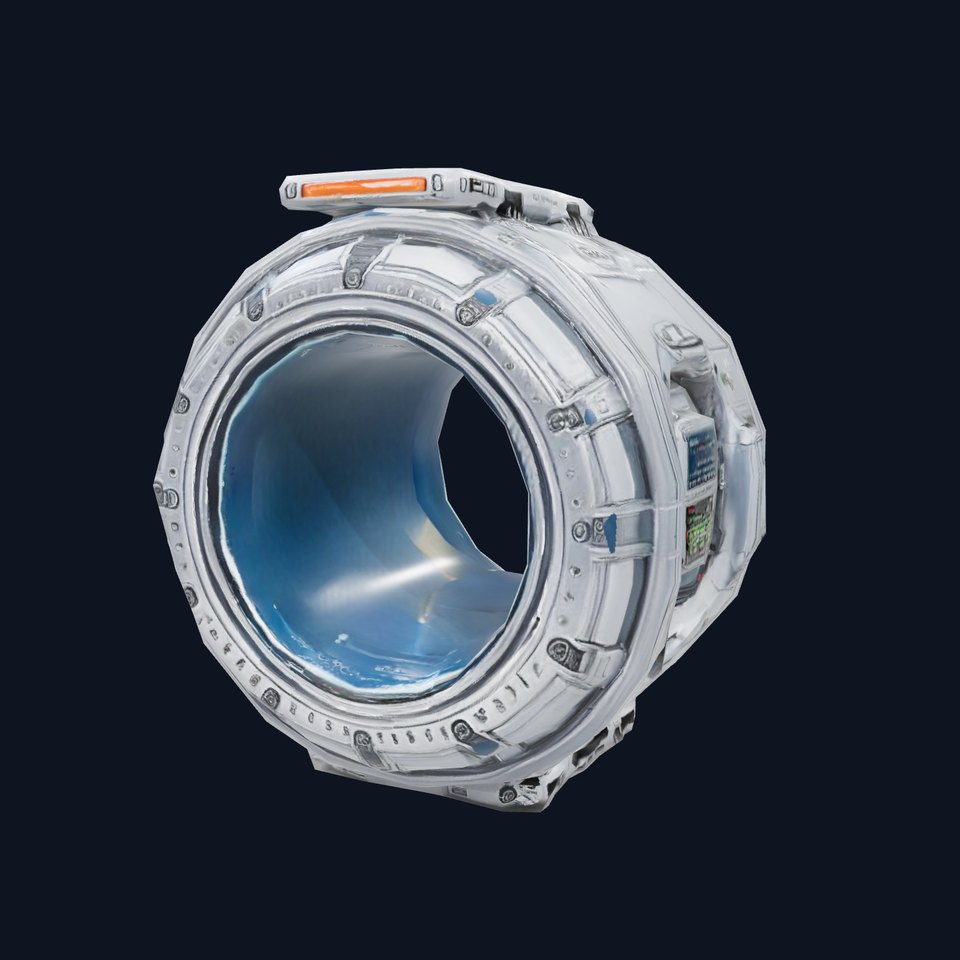 Futuristic Cryo Chamber Model Pack