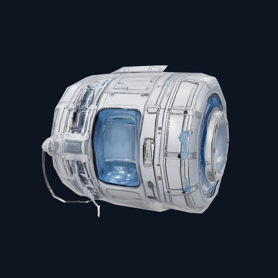 Futuristic SciFi Energy Core model pack