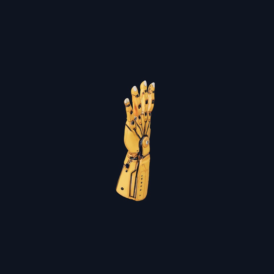 Futuristic Robotic Hand Model Pack