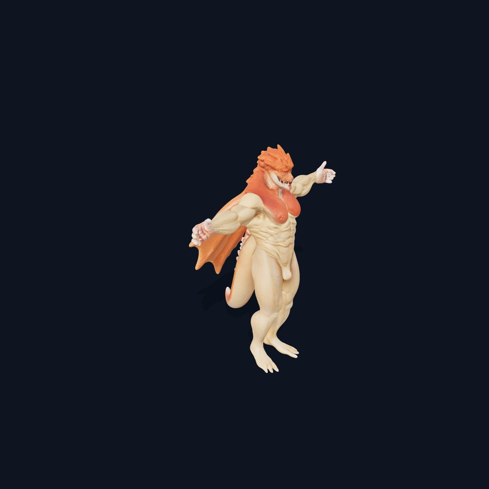 Dragon Warrior Character Model Pack viewer poster