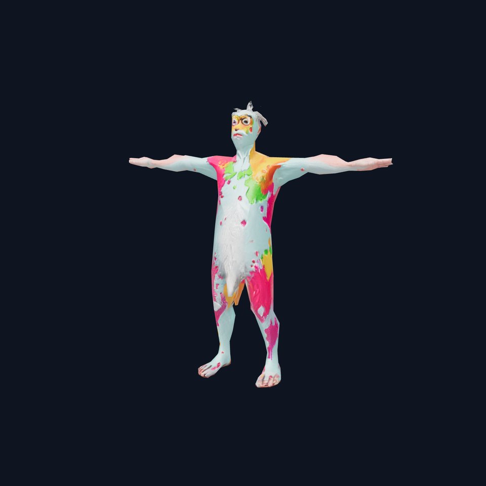 Colorful Creature Model Pack with Detailed Fur Texture