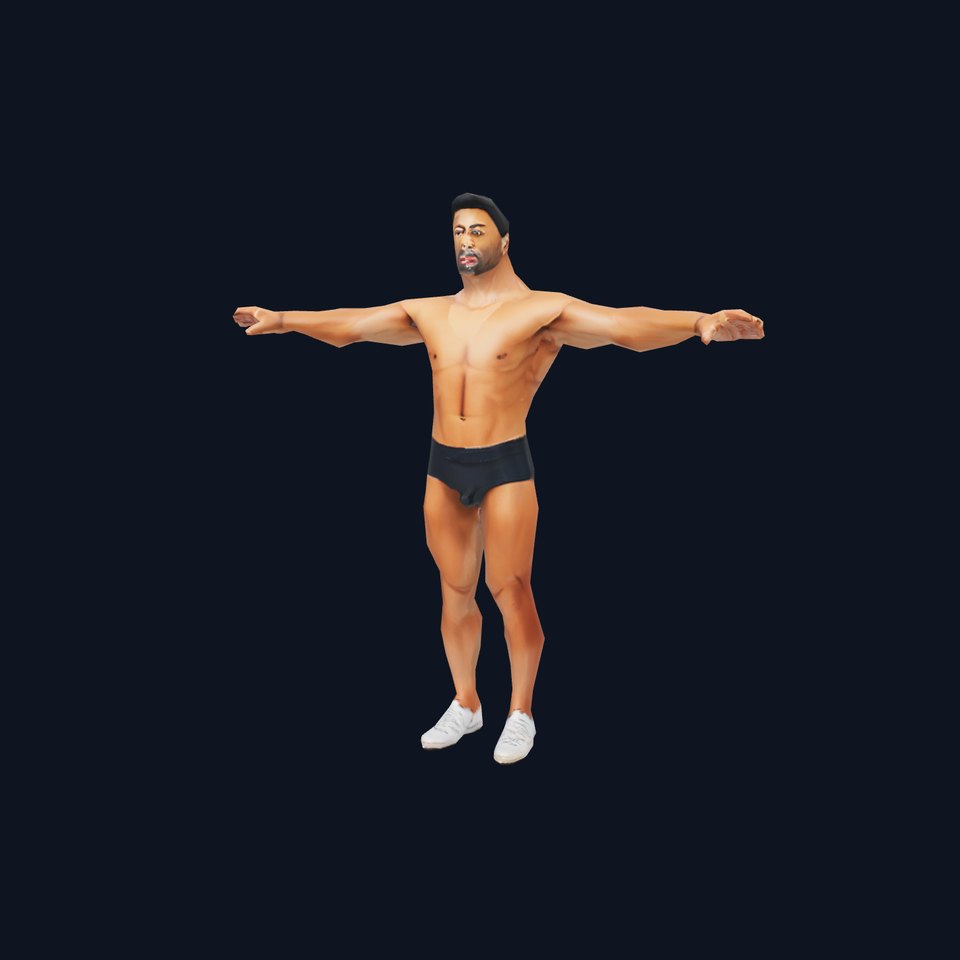 Muscular Human Anatomy Model Pack for Rendering and Animation