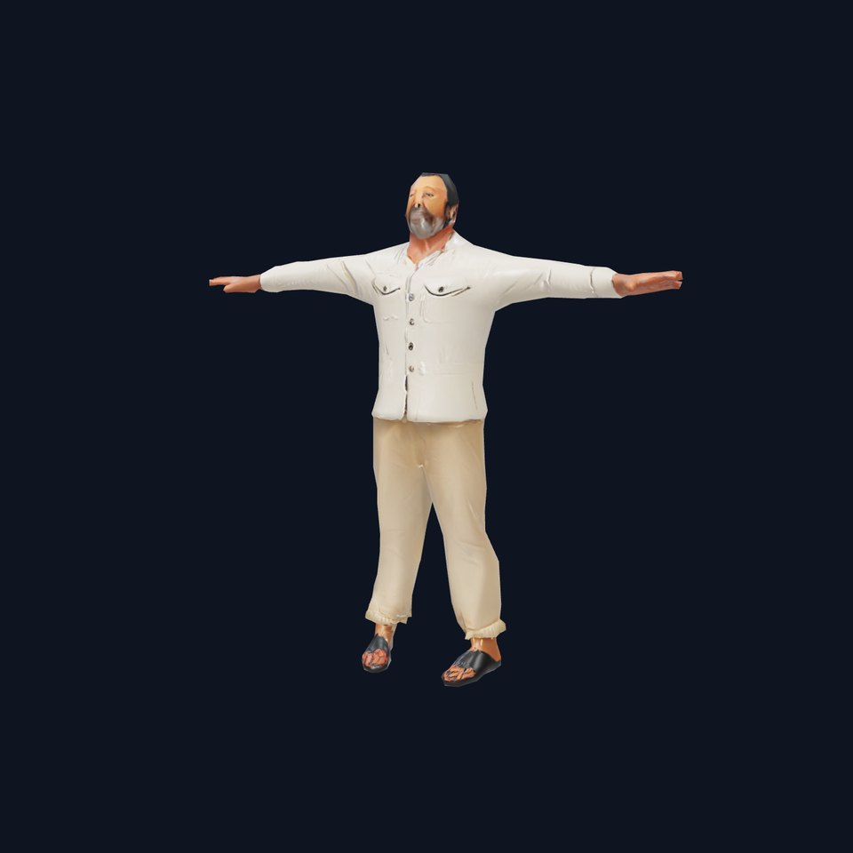 Casual Outfit Character Model Pack with TPose for Animation viewer poster