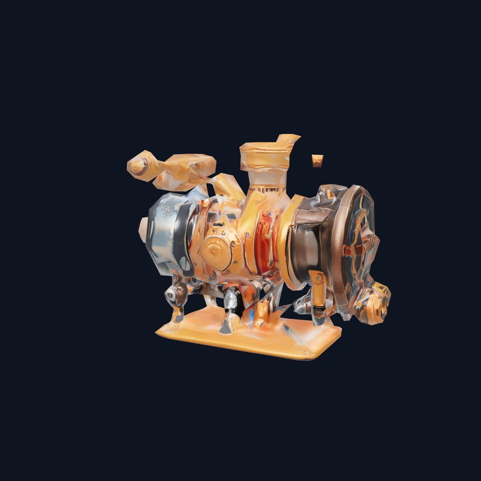 Steampunk Engine Model Pack