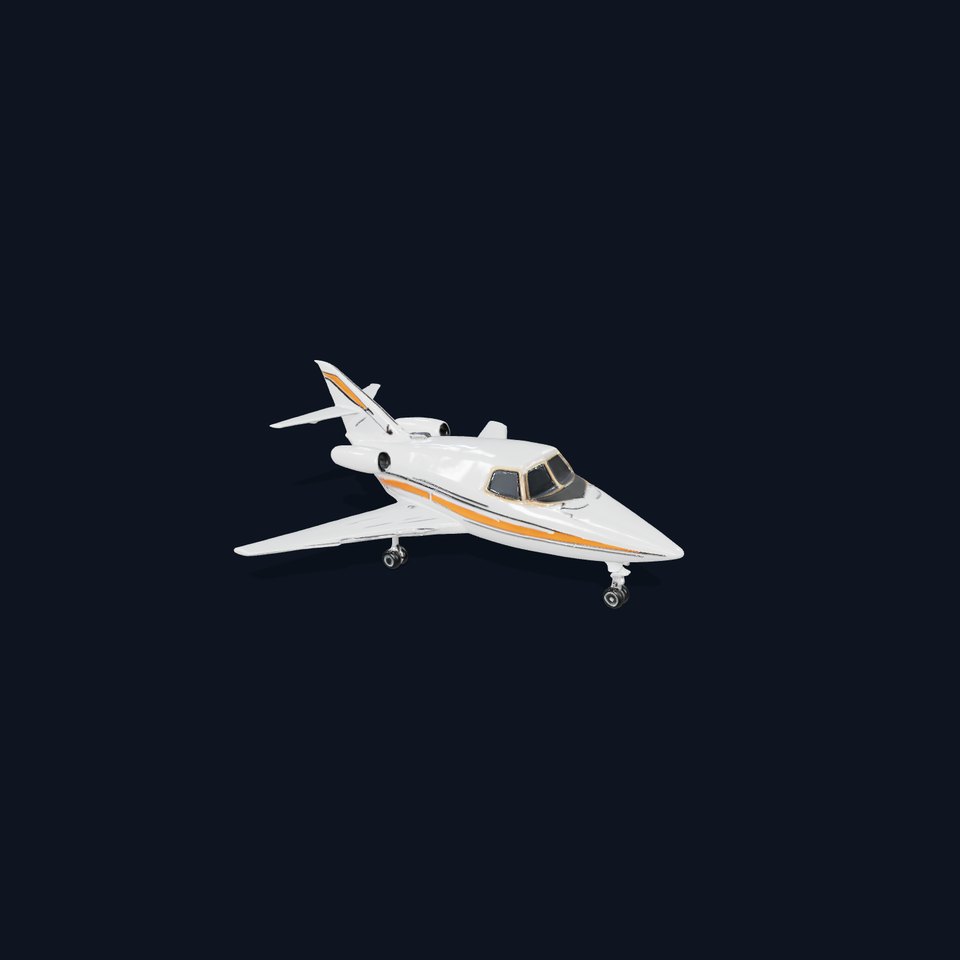 Private Jet Aircraft Model Pack viewer poster