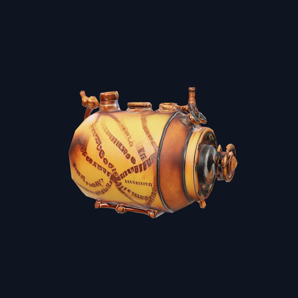 Steampunk Mechanical Device Model Pack