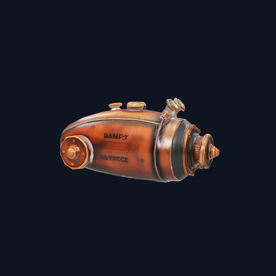 Steampunk Pressure Gauge Model Pack
