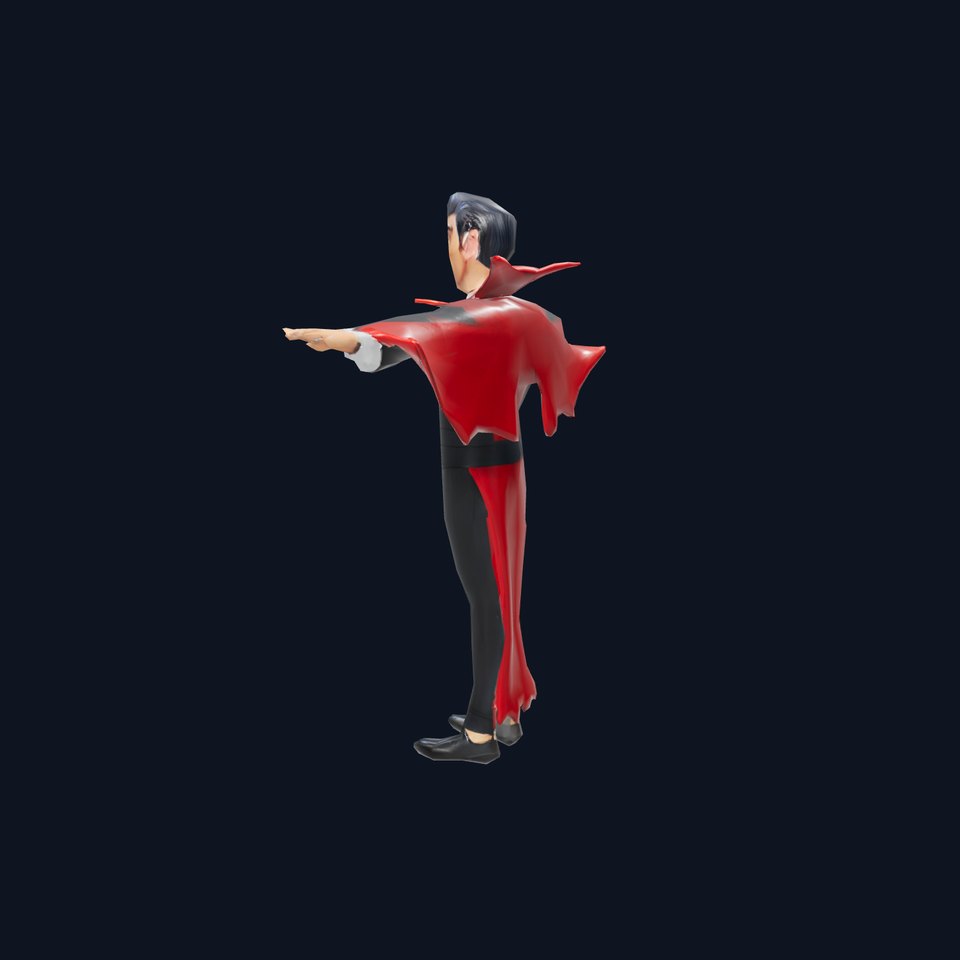 Vampire Character Model Pack for Animation and Games