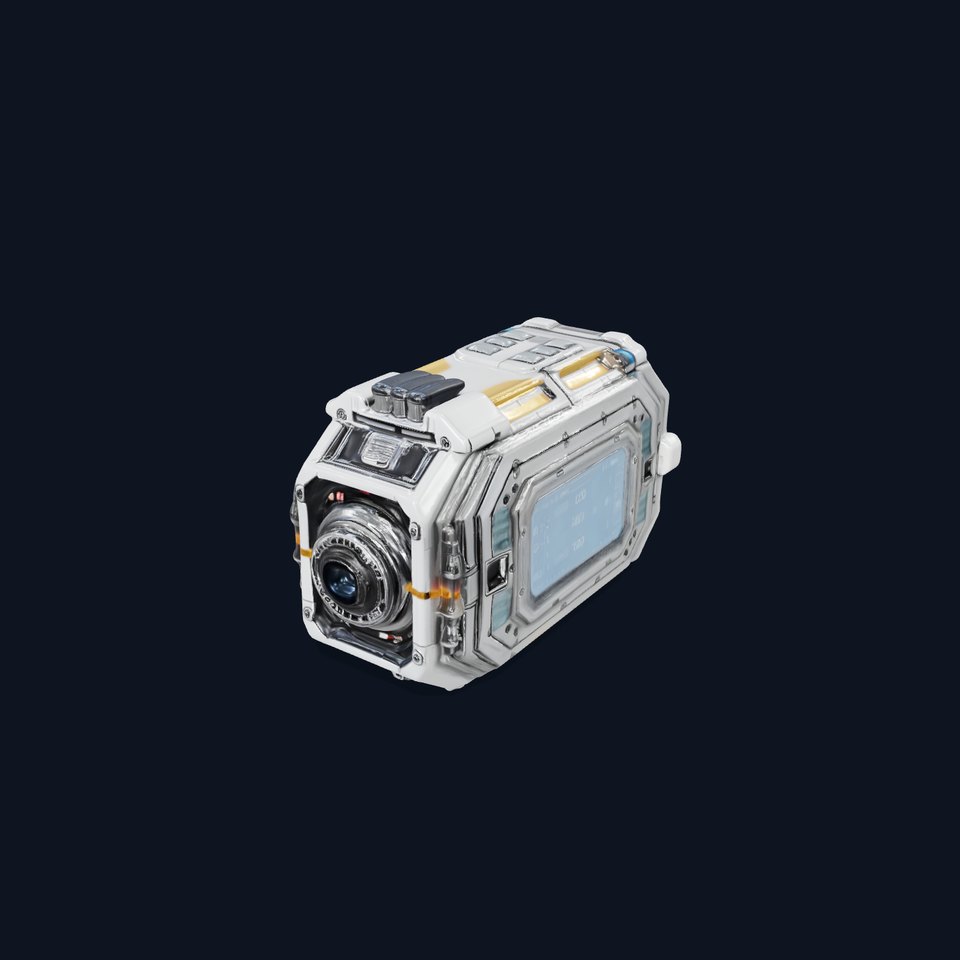 Futuristic Camera Device Model Pack
