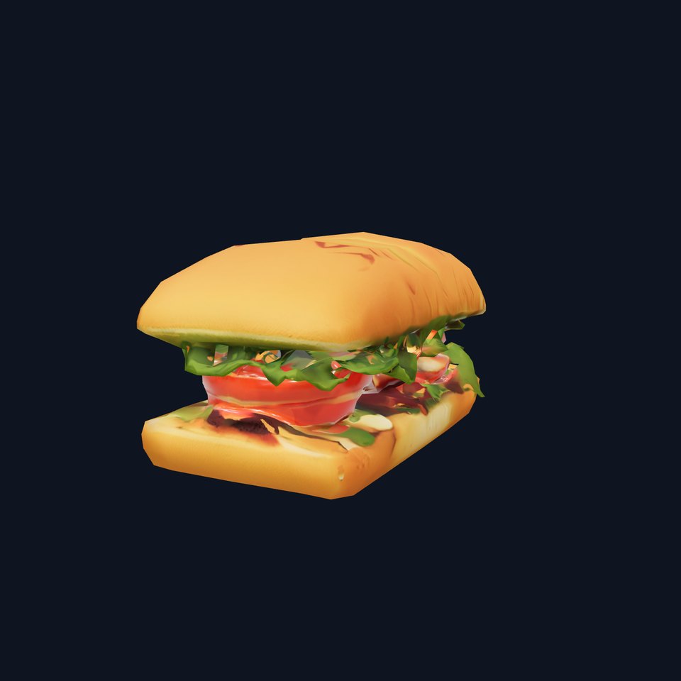 Fresh Sandwich Model Pack with Assorted Ingredients