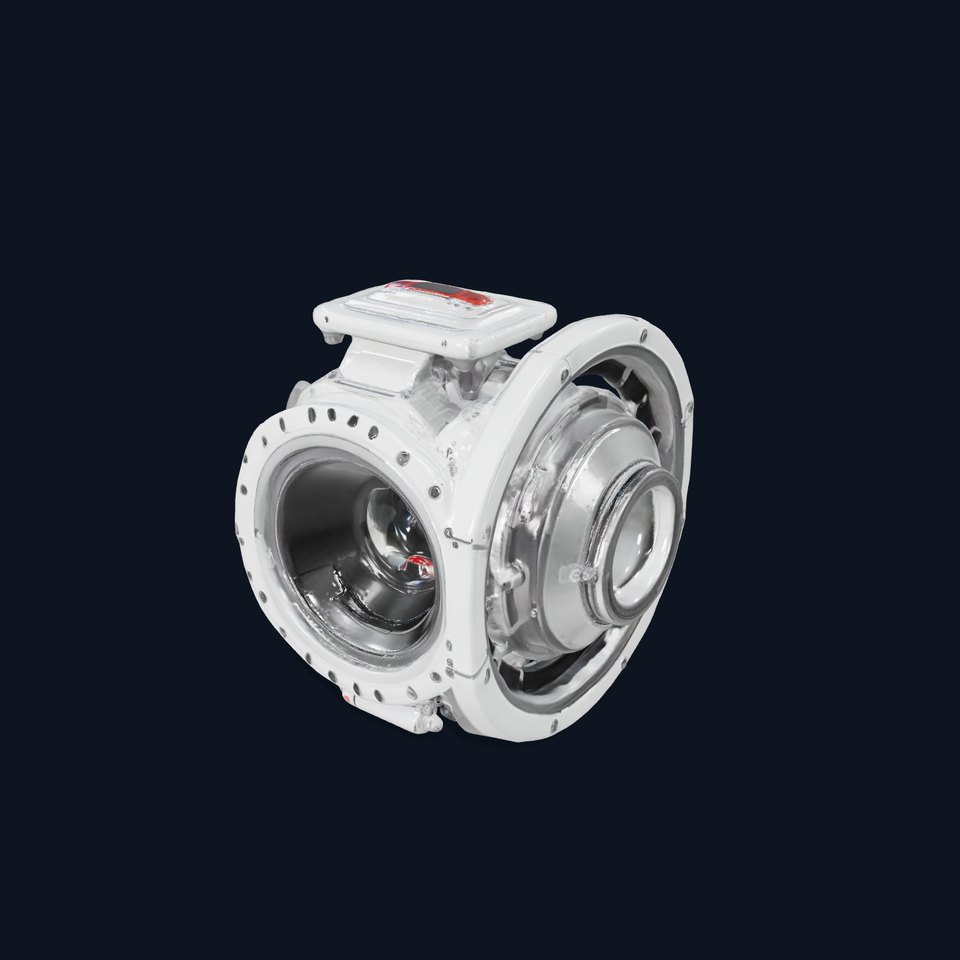 Futuristic Engine Component model pack