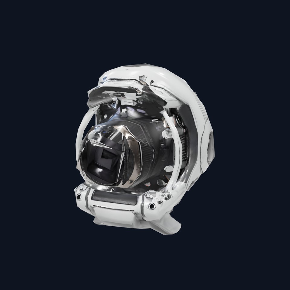 Futuristic Camera Drone Engine model pack