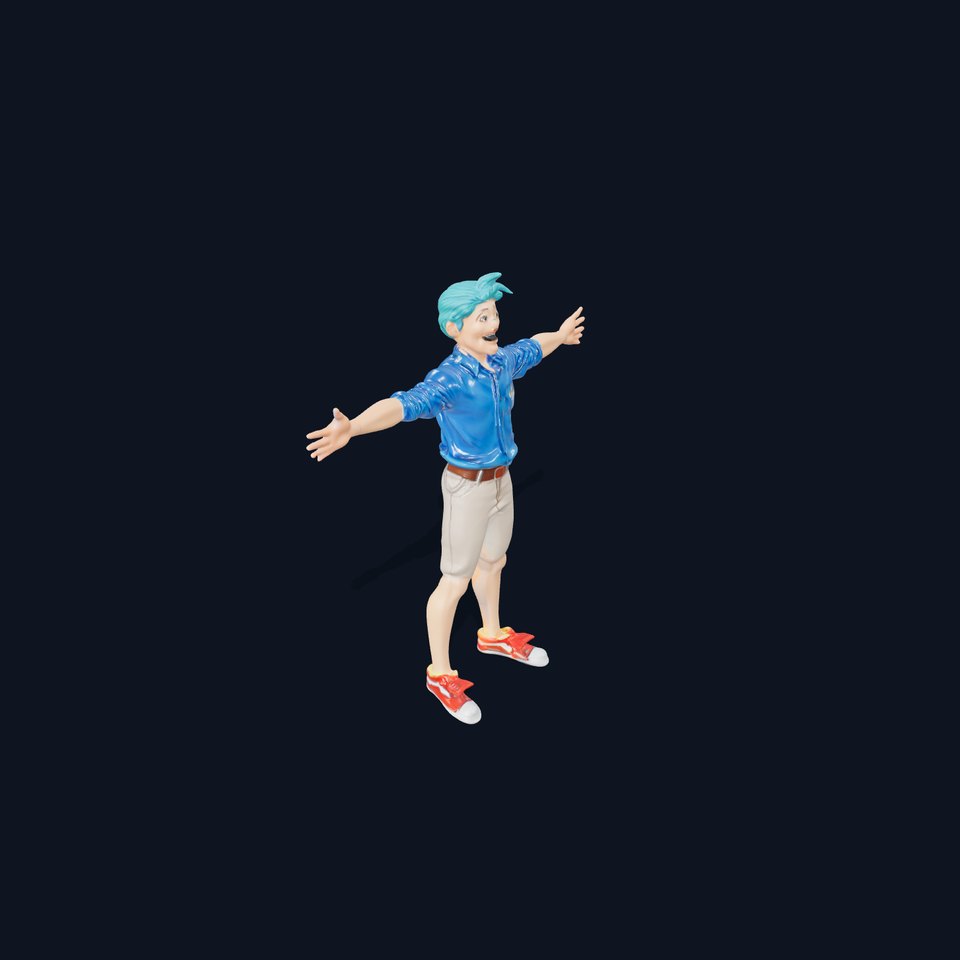 Stylized Character Model Pack with Dynamic Pose