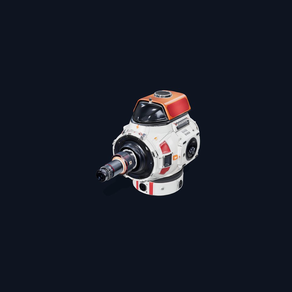 Futuristic SciFi Camera Model Pack with HighDetail Features
