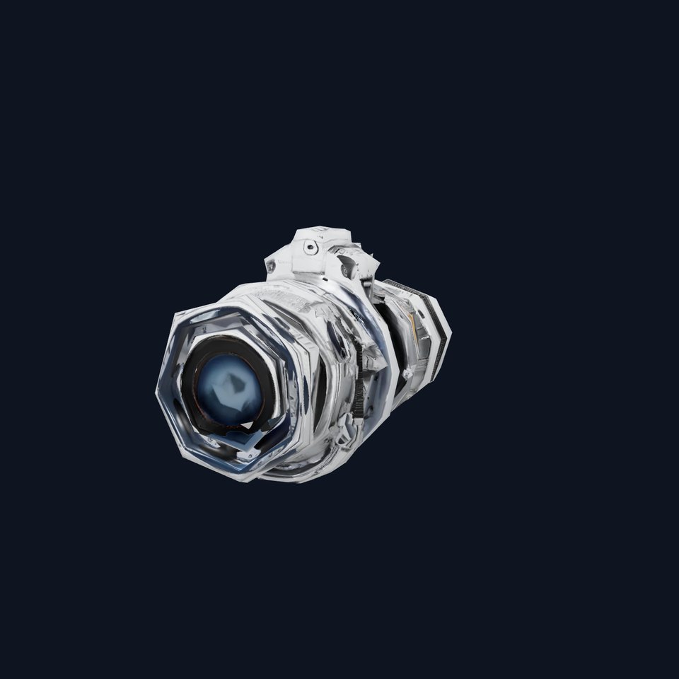 Futuristic Camera Lens Model Pack