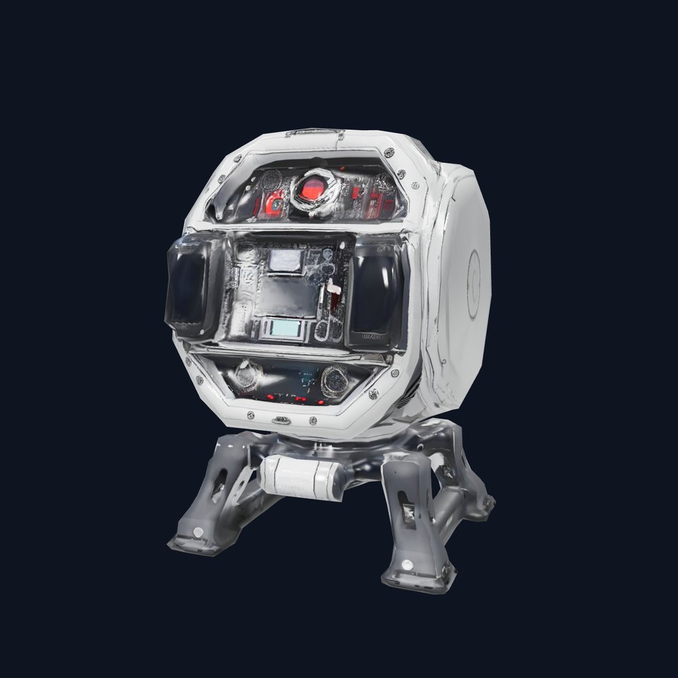 Futuristic Device Model Pack for SciFi Renderings