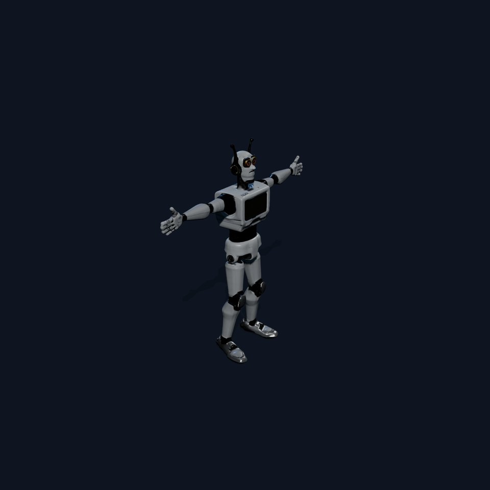 Retro Robot model pack