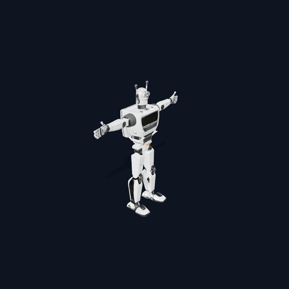 Retro Robot model pack