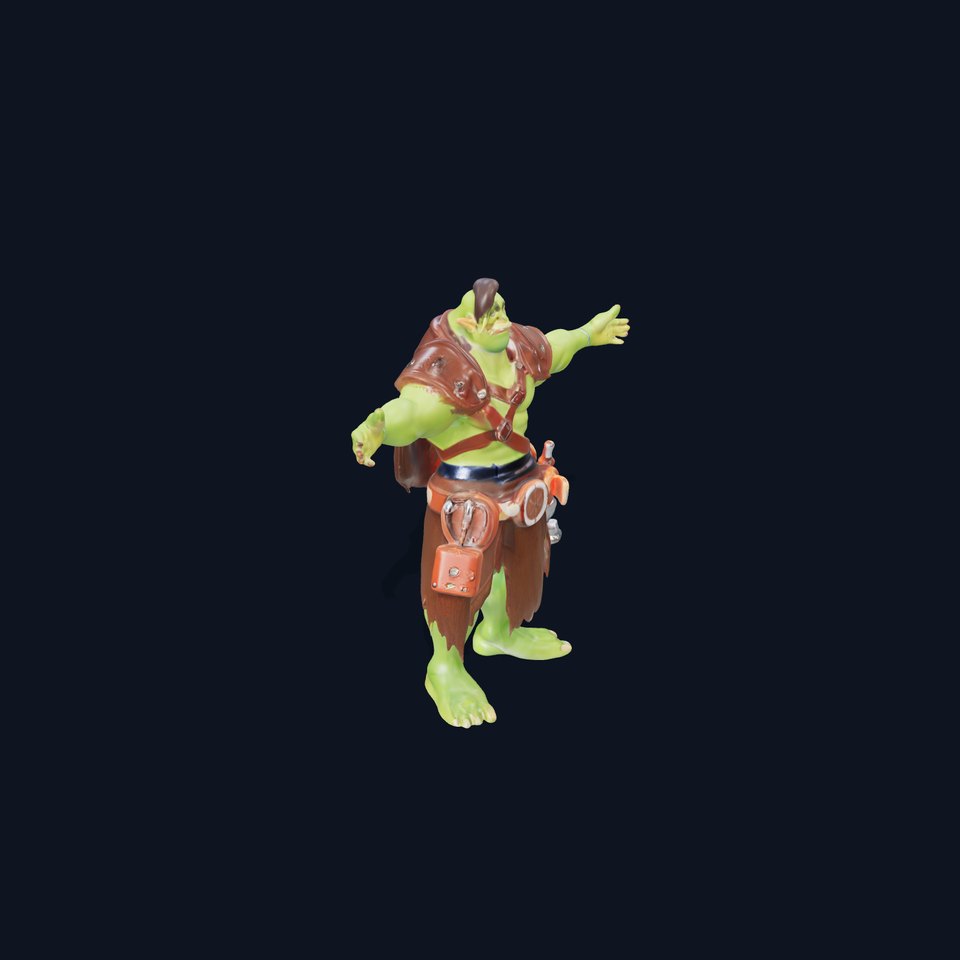 Warrior Orc Character model pack