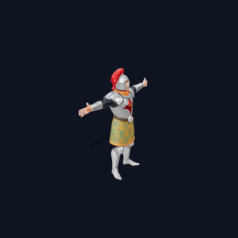 Silver Knight Armor model pack