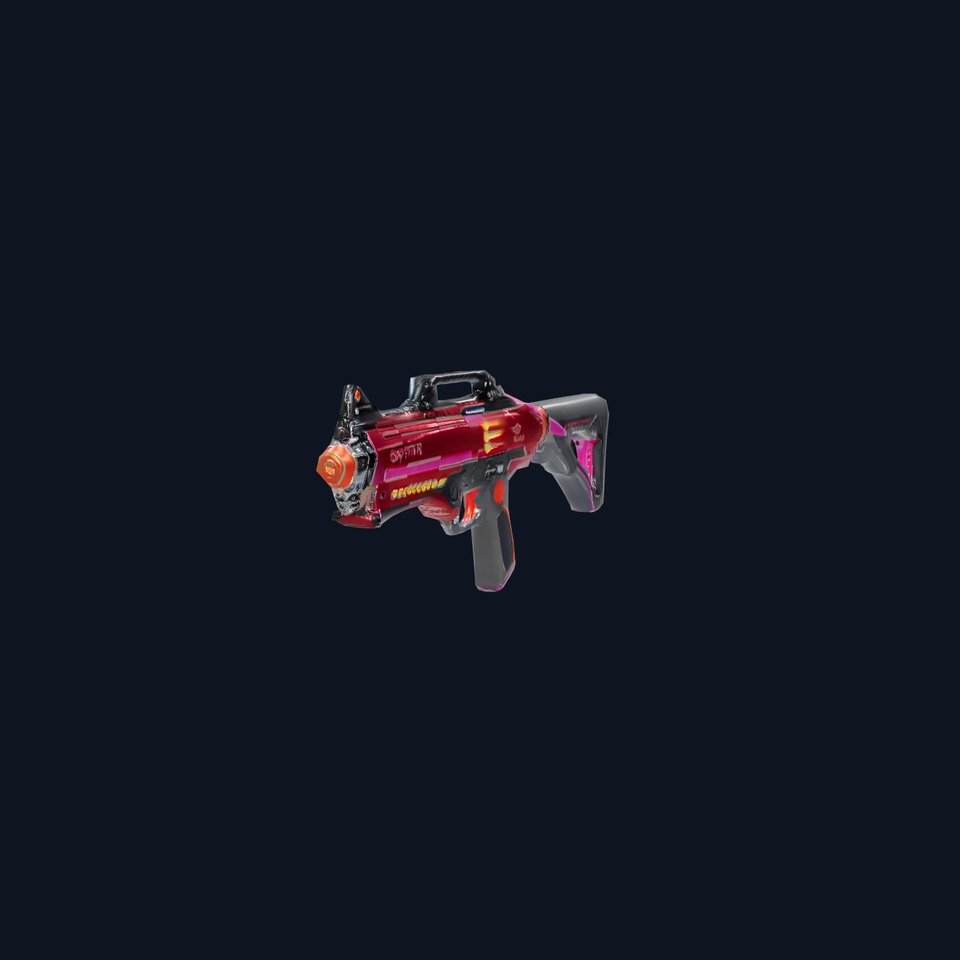Neon Blaster model pack