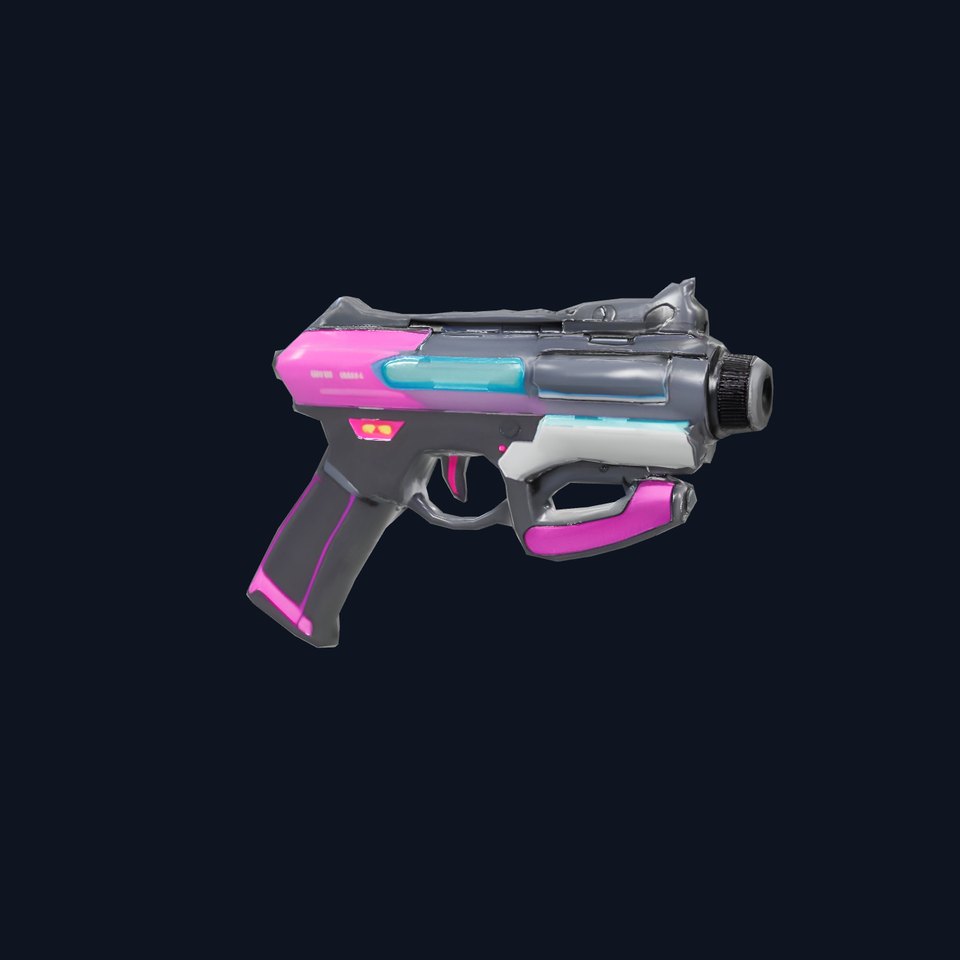 Neon Blaster model pack