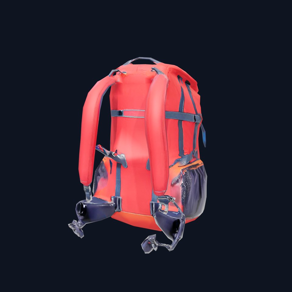 Vibrant Expedition Backpack model pack
