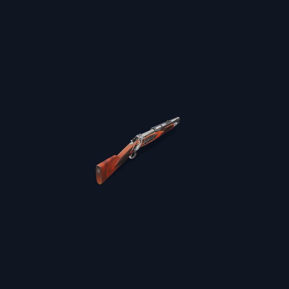 Engraved Shotgun model pack
