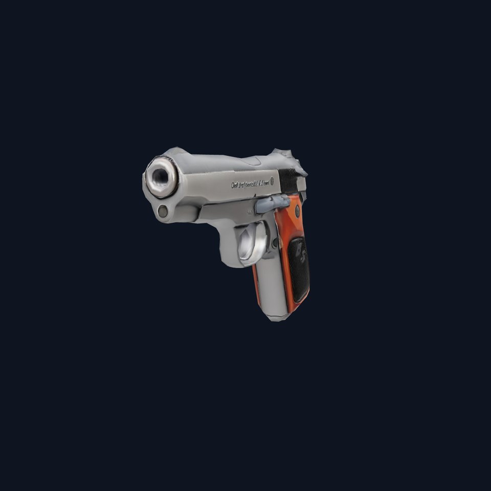 Classic Steel Handgun model pack