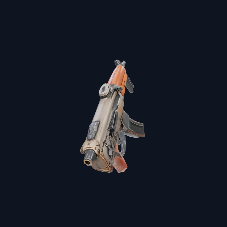 Vintage Carbine Rifle model pack viewer poster