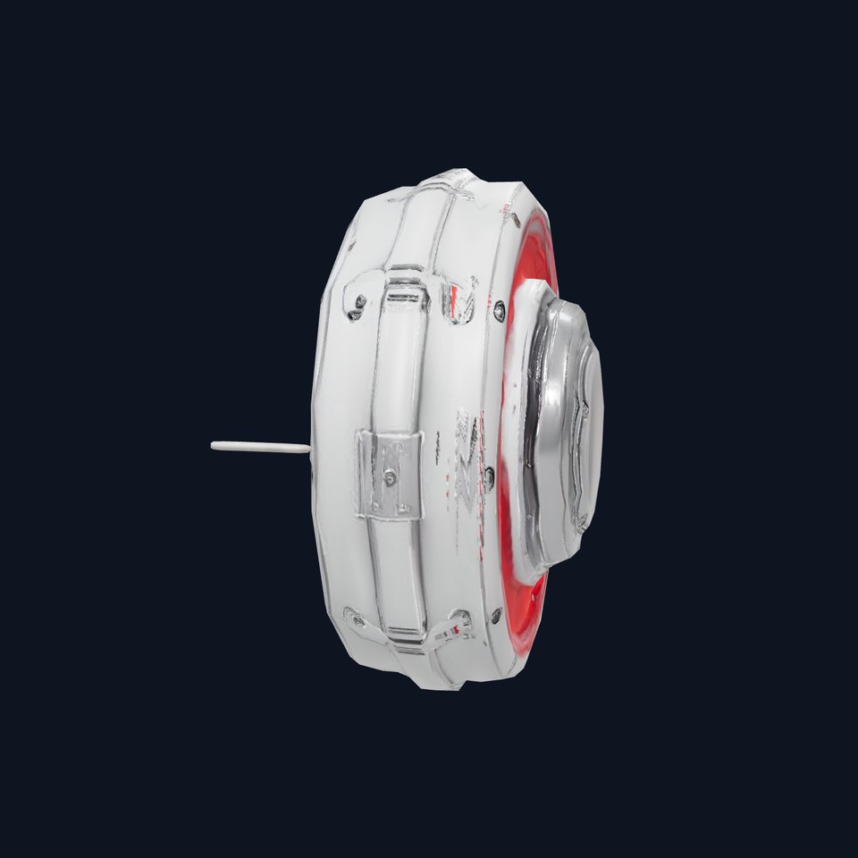 Futuristic Red Emblem model pack