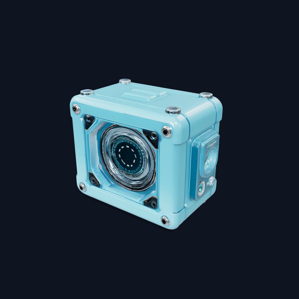 Futuristic Lens Device model pack