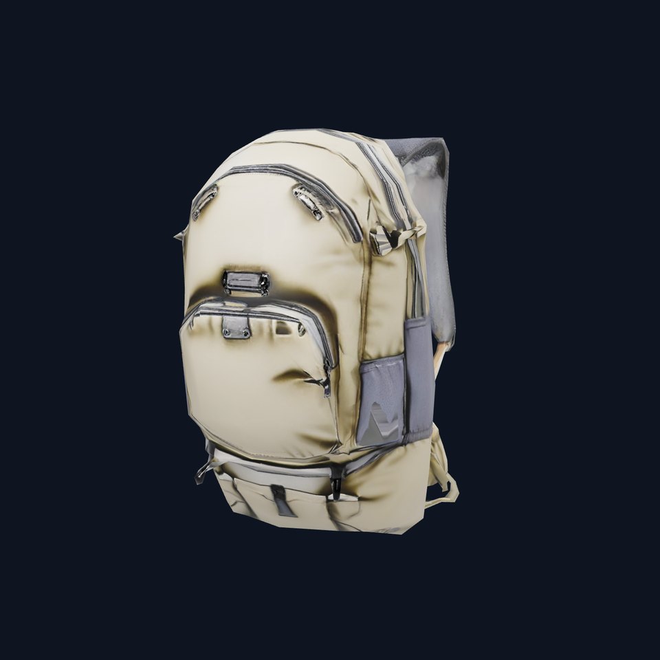 Olive Travel Backpack model pack