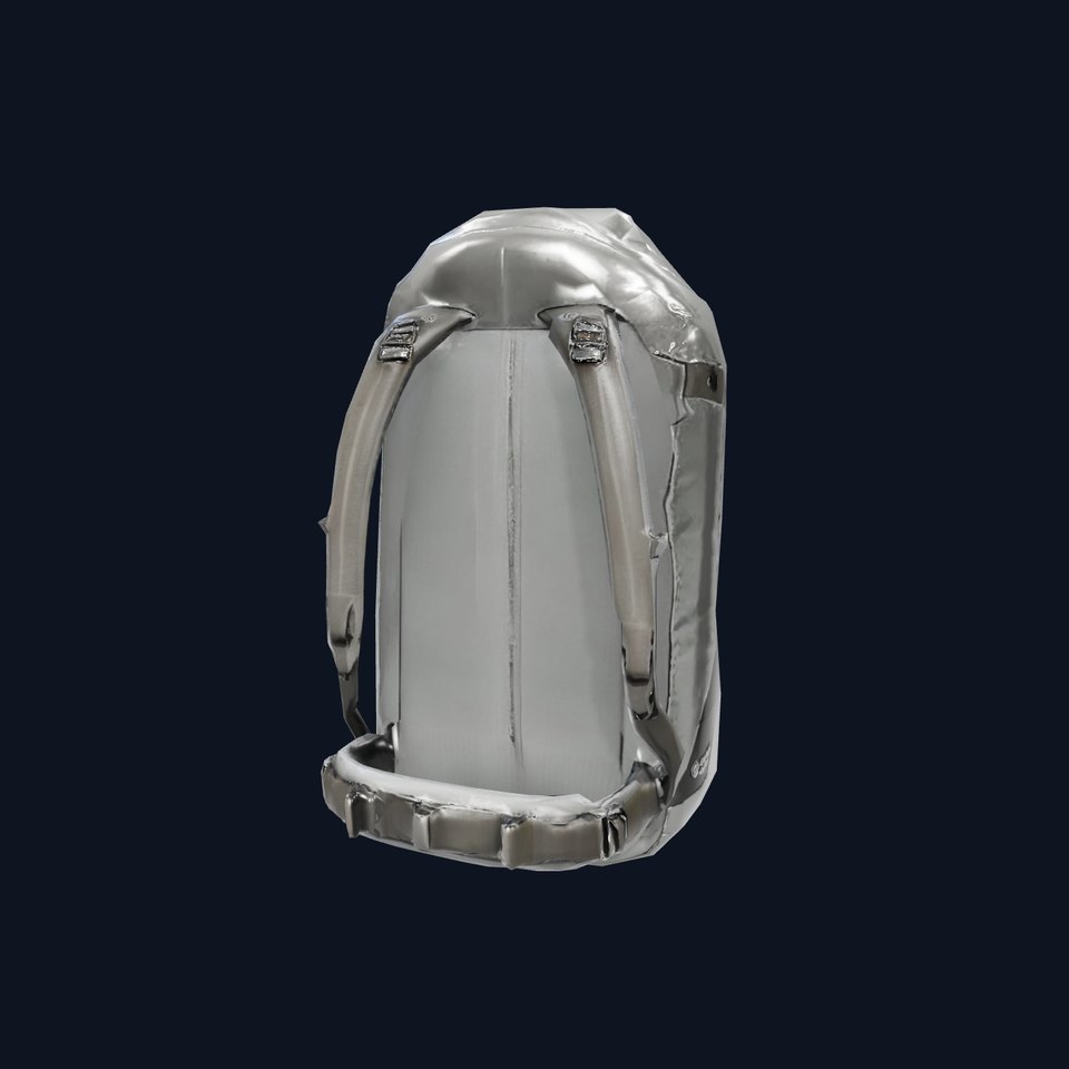 Gray Adventure Backpack model pack