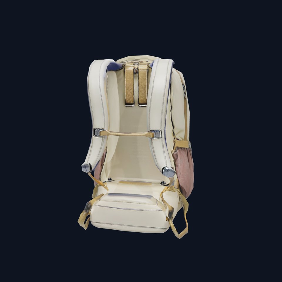 Olive Tactical Backpack model pack